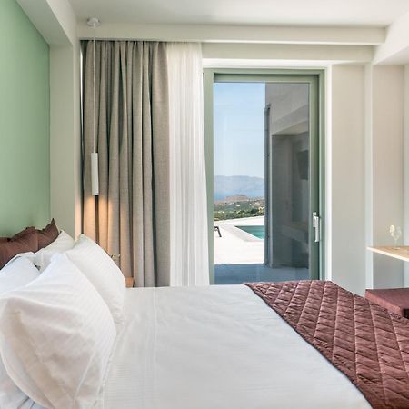 Luxurious Villa Cretan Aura With Private Heated Pool, Jacuzzi And Playroom Agios Ioannis  Eksteriør bilde